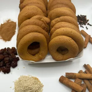 Raisin and Sesame Cookies