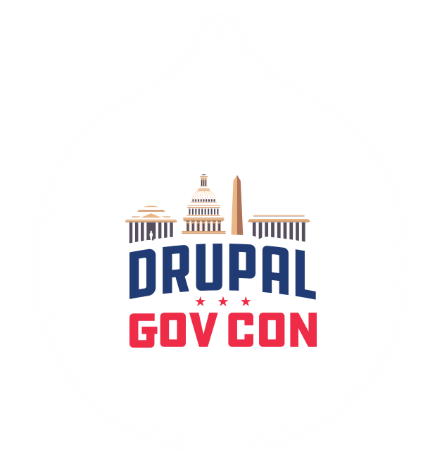 Drupal GovCon 2020 Logo